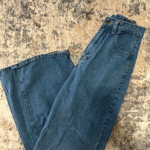 Blue High-Rise Women's Jeans